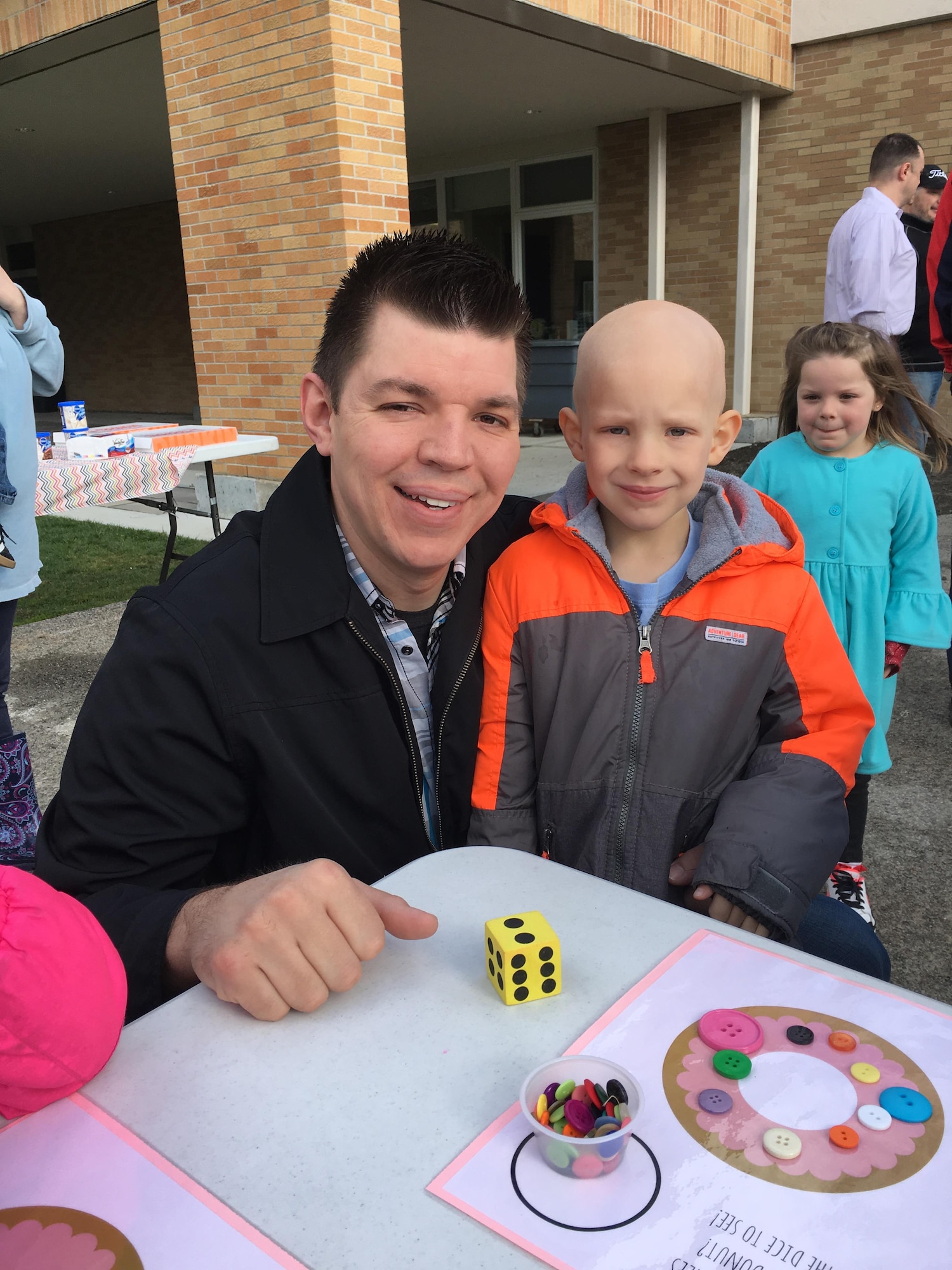 Maj. Matthew Zimmerman, Chaplain at Westover Air Reserve base, enjoys spending time with his five-year-old son Gavin, who is living proof that miracles really do happen. (U.S. Air Force courtesy photo)