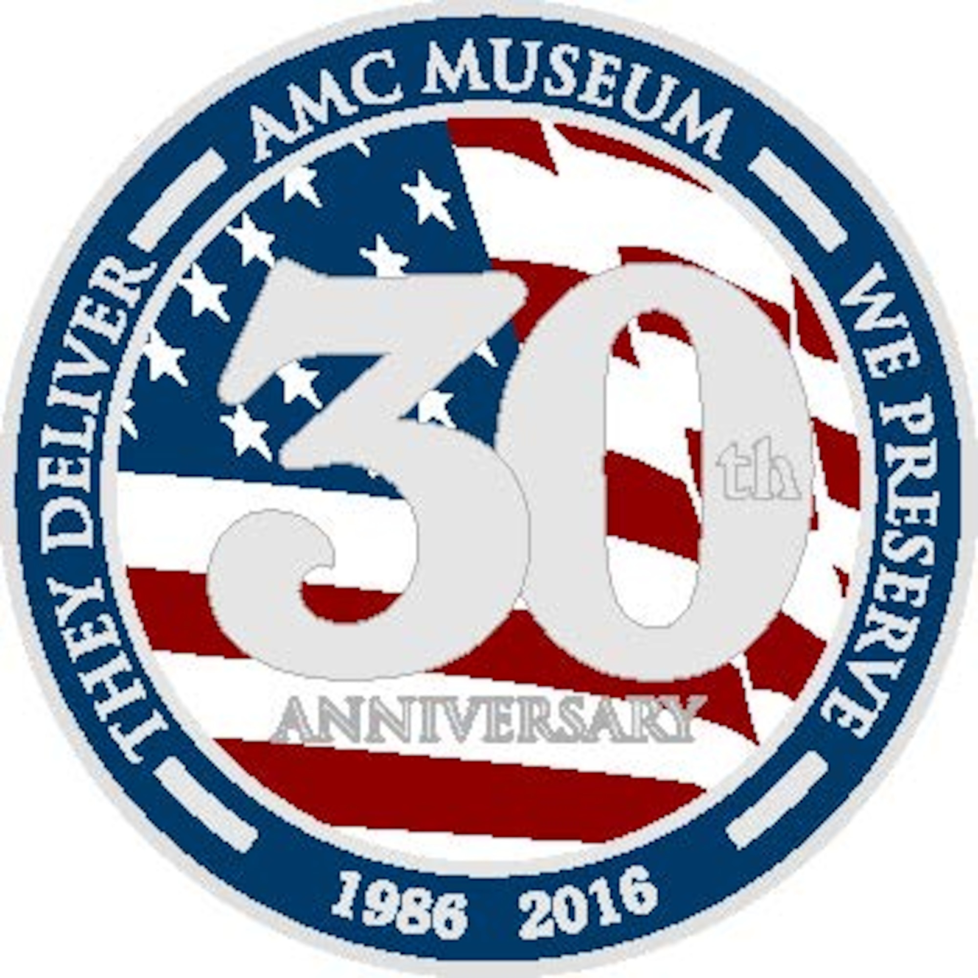 The Air Mobility Command Museum celebrated its 30th Anniversary during the Festival of Flight Sept. 22-24, 2016. The primary mission of the AMC Museum is to collect, preserve and exhibit the artifacts and human stories significant to the development and employment of military airlift and refueling in the U.S. Air Force and the U.S. Army Air Force. (Courtesy graphic)