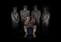 The Marine Corps is investing in a new fleet application designed to assist command leadership to proactively combat suicide and identify at-risk service members. The Integrated Clinical Management and Risk Mitigation System is automated electronic risk assessment tool that tracks factors like deployment history and military discipline, and then calculates individual risk scores for identified Marines improving overall unit health and readiness.  (U.S. Marine Corps photo by Cpl. Daniel Wetzel)