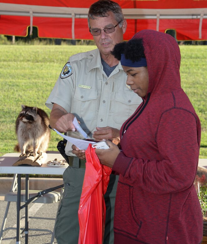 Agencies from Marine Corps Logistics Base Albany and those that support the Installation hosted a Preparedness Fair for families and employees. MCLB Albany Game Warden (pictured) was among the participating agencies. Photo by Nathan Hanks, MCLB Albany PAO