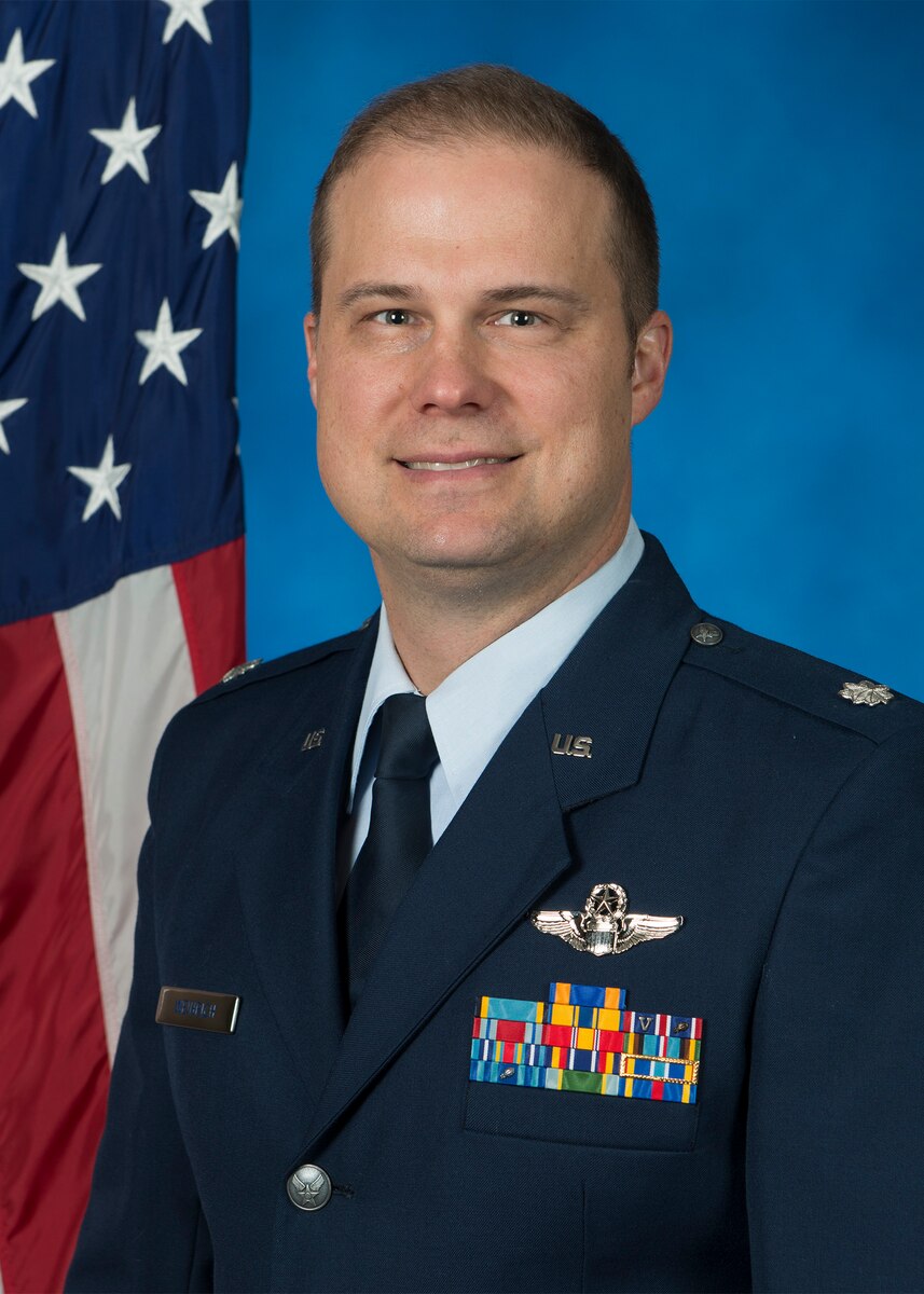 US Air Force official photo - Lt Col Weihrich