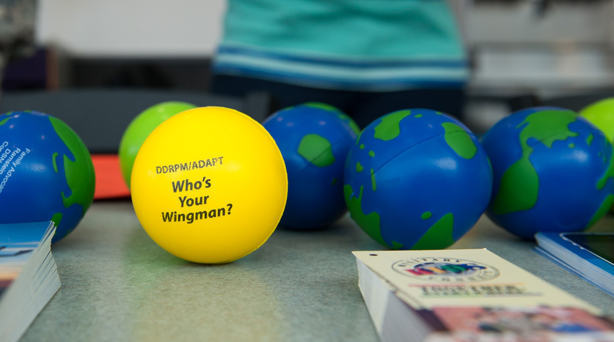 A suicide prevention fair was held Sept. 22, 2016, at Ramstein Air Base, Germany. The 86th Medical Group hosted the event to help bring awareness to the community that people have options when it comes to suicide prevention, and to let them know that they are not alone.