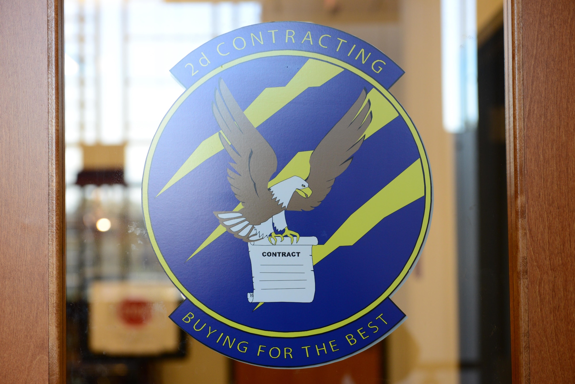 The 2nd Contracting Squadron Airmen work extended duty hours for the end of fiscal year soft closeout Sept. 28, 2016. Each year the Air Force receives funding that must be allocated by Sept. 30. Contracting Airmen must determine where funding will be spent before the end of fiscal year. (U.S. Air Force photo/Senior Airman Luke Hill)