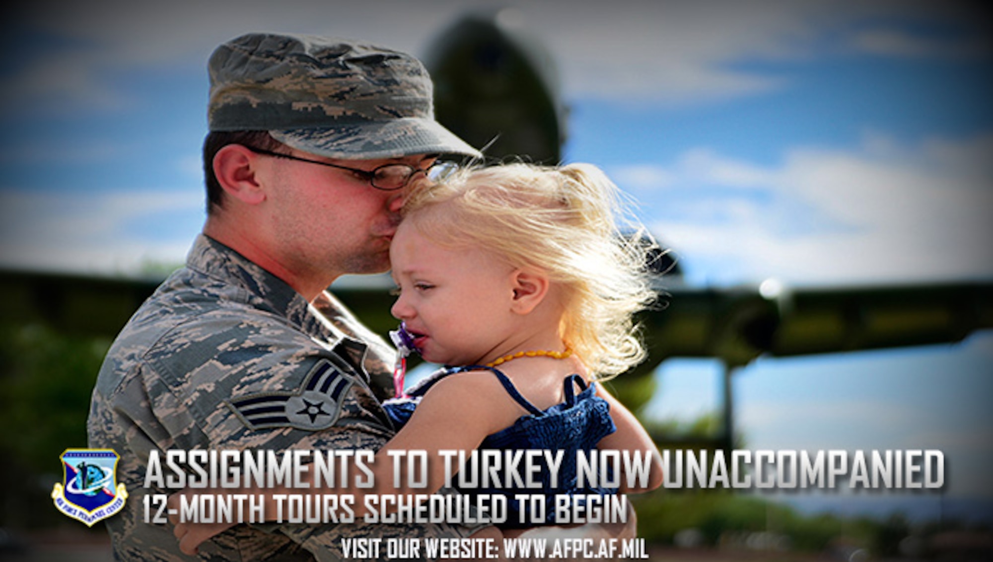 All Air Force assignments to the Republic of Turkey are now unaccompanied, 12-month tours, effective Sept. 21, 2016. Affected military and civilian Airman should contact their base personnel sections to ensure that they have accurate, updated orders. (U.S. Air Force courtesy photo)