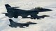 F-16 Fighting Falcons fly beside a KC-135 Stratotanker during a refueling mission over Ramstein Air Base, Germany, Sept. 26, 2016. The KC-135, from the 151st Air Refueling Wing in Salt Lake City, helps Spangdahlem’s F-16s with mid-air refueling for a longer duration and with more aircraft. (U.S. Air Force photo/Airman 1st Class Preston Cherry)