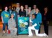 NAVAL AIR STATION FORT WORTH JOINT RESERVE BASE, Texas -- The 301st Fighter Wing Sexual Assault Prevention and Response team kicks-off Sexual Assault Awareness Month, Apr. 1, 2017, by handing out flyers and goodies during early morning gate traffic. The flyers contained information on all upcoming SAPR events, to include a candlelight vigil and a 5K run. The overall objective was to promote awareness and  also this year's theme, 