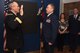 U.S. Army Maj. Gen. Gregory A. Lusk (left), the Adjutant General of North Carolina, commander of the North Carolina National Guard NCNG, swears in U.S. Air Force Brig. Gen. Thomas J. Kennett (center) as the Assistant Adjutant General, Air for the NCNG during an Oath of Office ceremony held at the North Carolina Air National Guard Base, Charlotte Douglas International Airport, April 1, 2017. Kennett joins the NCNG after having served as the Chief of Staff, Air at the Tennessee National Guard and as the Airborne Emergency Action Officer for the U.S. strategic command. (U.S. Air National Guard photo by Staff. Sgt. Laura J. Montgomery)