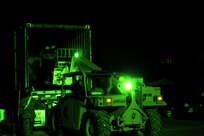 Engineers with the 471st (Vertical) and 756th (Horizontal) Engineer Companies, 448th Engineer Battalion, from Guaynabo, Puerto Rico, U.S. Army Reserve, put away the final pallets of their tools and supplies Mar. 24, 2017, at Price Barracks, Belize, after completing construction of the forward operating base supporting  Beyond the Horizon 2017-Belize. BTH 17 is a partnership exercise between U.S. Army South and the Belize government that will consist of various medical events and construction projects throughout Belize.