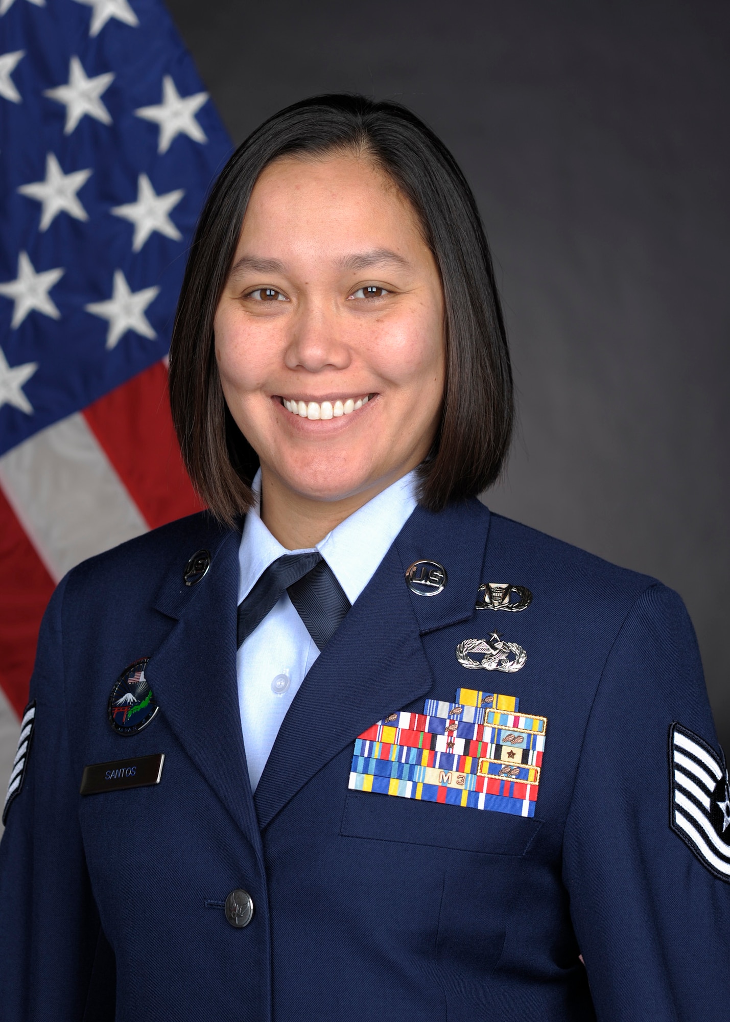 Non-commissioned Officer of the Year: Tech. Sgt. Khrysallis M. Santos, HQ RIO Detachment 2, Headquarters U.S. Forces-Japan, Yokota Air Base, Japan