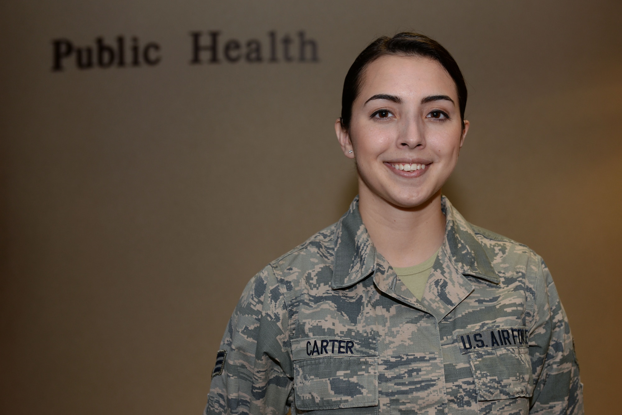 U.S. Air Force Senior Airman Autumn Carter, 19th Aerospace Medicine Squadron public health technician, was nominated as Combat Airlifter of the Week April 3, 2017, at Little Rock Air Force Base, Ark. Carter shows excellence through her efforts to ensure the individual readiness and occupational needs of 3,600 Team Little Rock personnel. 