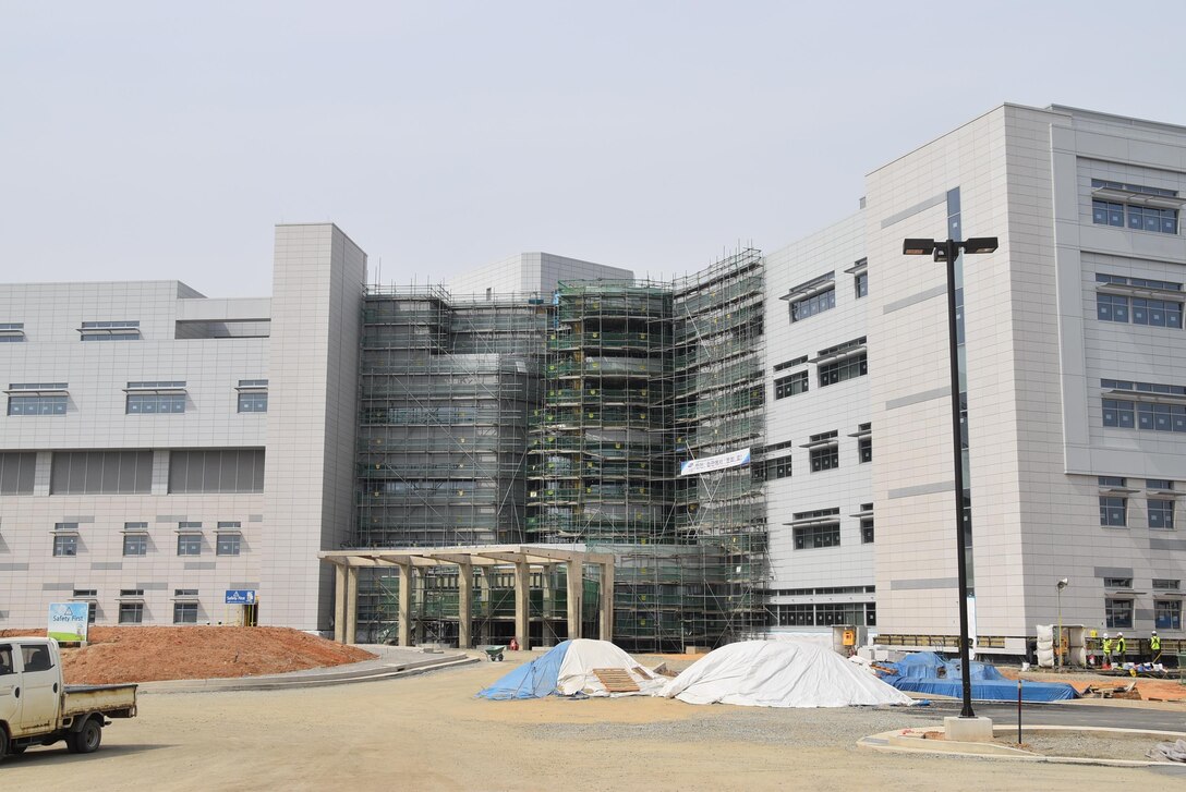 The current status of the hospital captured Mar. 29. (Photo by Antwaun J. Parrish)