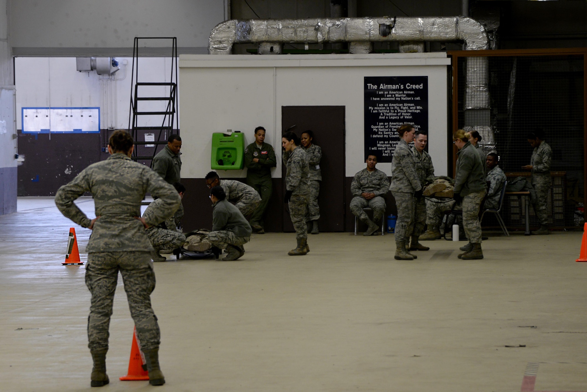 Inside training days with the medical group > Ramstein Air Base > Article  Display