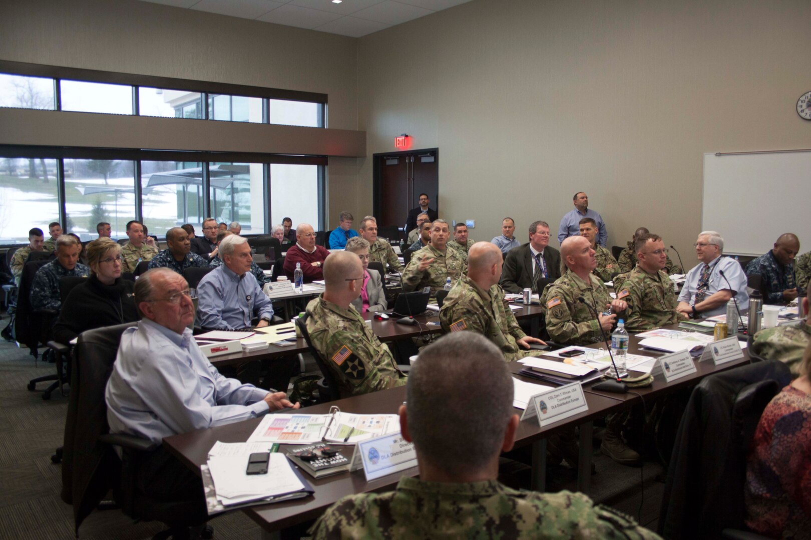 DLA Distribution directors and commanders kicked off a five-day seminar aimed at further developing the organization’s Campaign Plan.  