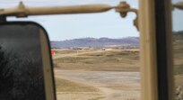 A U.S. Army Reserve Soldiers head downrange for live-fire qualification while another vehicle waits their turn during Operation Cold Steel at Fort McCoy, Wis., March 31, 2017. Operation Cold Steel is the U.S. Army Reserve's crew-served weapons qualification and validation exercise to ensure that America's Army Reserve units and Soldiers are trained and ready to deploy on short-notice and bring combat-ready and lethal firepower in support of the Army and our joint partners anywhere in the world. (U.S. Army Reserve photo by Staff Sgt. Debralee Best, 84th Training Command)