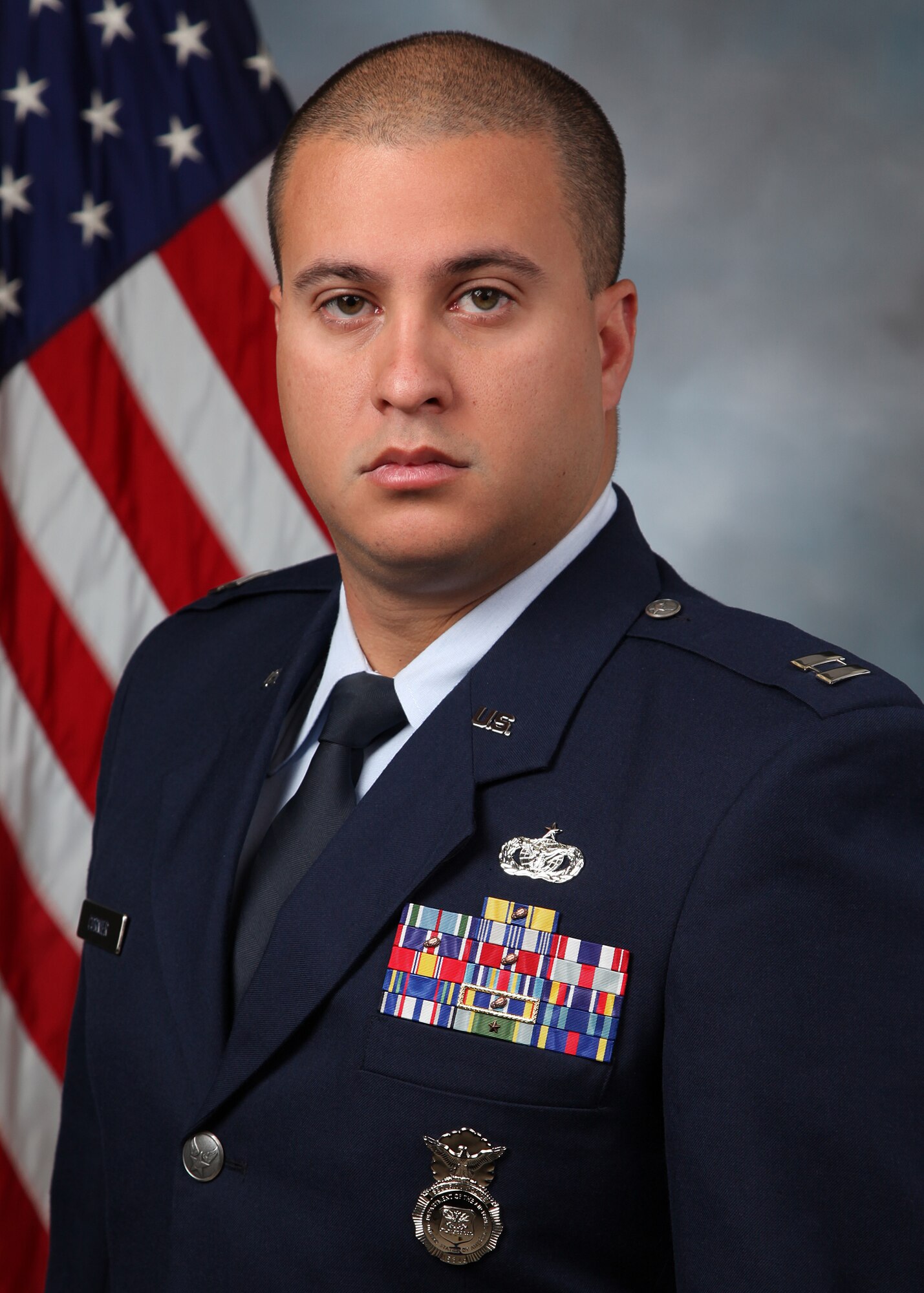 Capt. Roberto J. Cornier, 377th Weapons System Security Squadron was named 20th Air Force's Officer of the Year. 