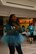 Bernie McFarling, the Sexual Assault Response Coordinator assigned to the 28th Bomb Wing Staff, addresses a crowd during a flash mob event inside the Exchange at Ellsworth Air Force Base, S.D., March 31, 2017. April is Sexual Assault Awareness and Prevention month and the base will be hosting multiple activities to highlight sexual assault and awareness and inform Airmen and their families. (U.S. Air Force photo by Airman Nicolas Z. Erwin)