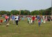 Tyndall families participate in an egg hunt during the 2016 Eggstravaganza event at Tyndall Air Force Base, Fla. The free annual Eggstravaganza event will be hosted April 15 from 9 a.m. to 11 a.m. at the Tyndall Youth Center. (courtesy photo)