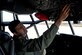 Iraqi air force Maj. Diya Majid, a pilot, performs preflight inspections on a C-130J Super Hercules at Martyr Muhammad Alaa Air Base, Iraq, March 20, 2017. Majid trains with the 370th Air Expeditionary Advisory Squadron to improve his knowledge of the aircraft. (U.S. Air Force photo/Tech. Sgt. Kenneth McCann)