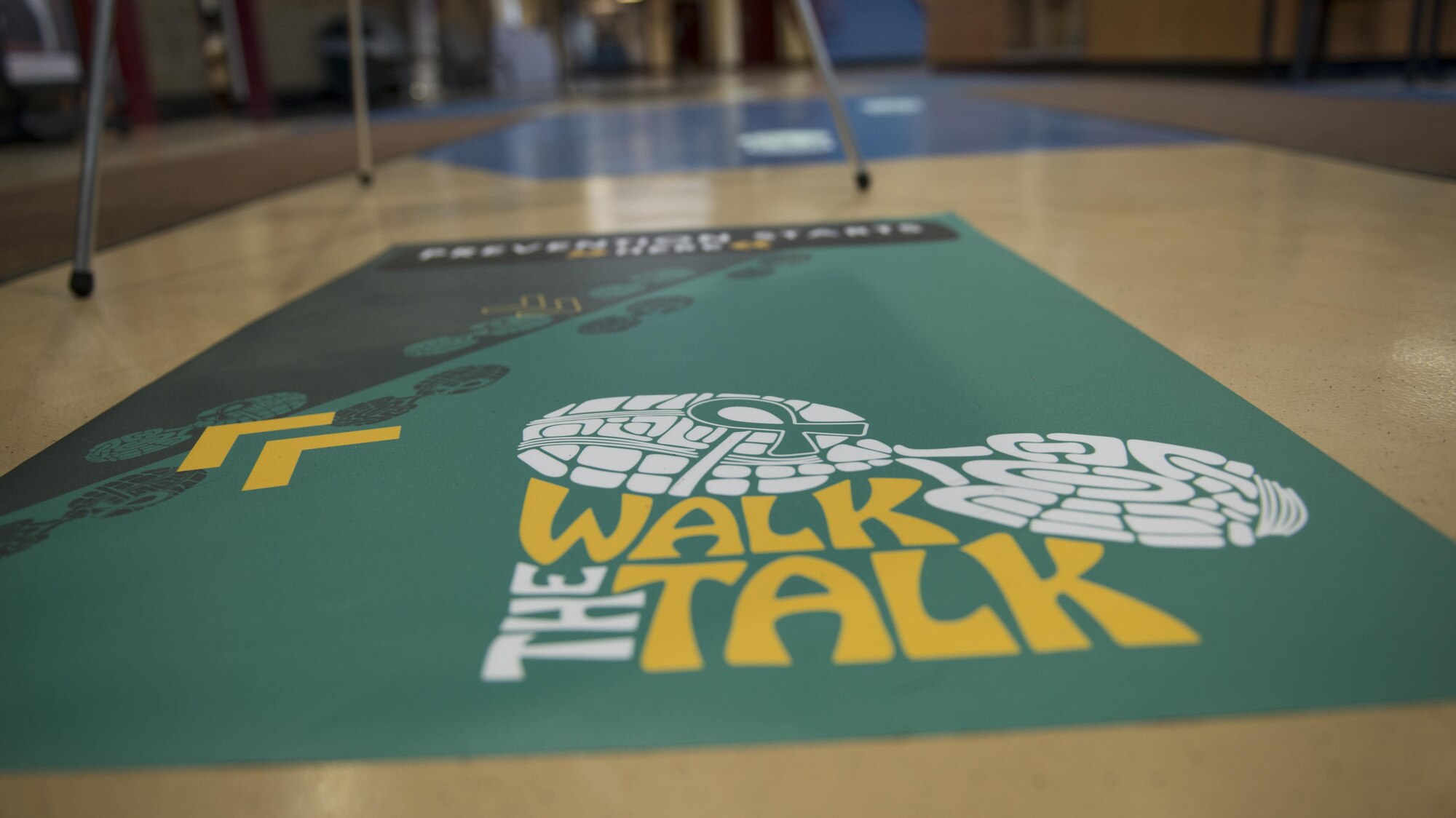 The Joint Base Elmendorf-Richardson, Alaska Sexual Assault Response and Prevention centers are hosting a Walk-A-Lap event with the goal of walking 6,038 laps -- one for each of last fiscal year's sexual assault survivors. By hosting the event, they hope to provide more people with knowledge of SAPR options available to them. 