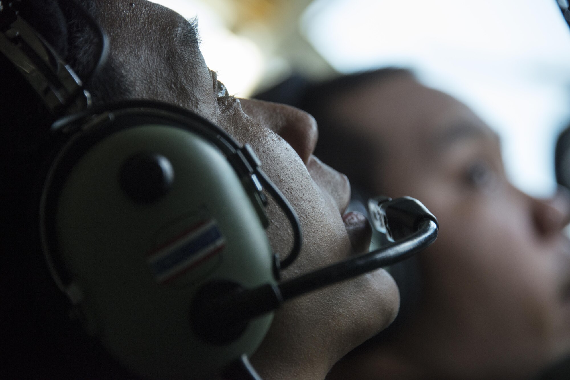 Royal Thai Air Force pilots assigned to the 601st Squadron prepare the RTAF C-130 prior to an observation flight with U.S. Air Force members assigned to the 1st Special Operations Squadron, March 13, 2017 at Don Mueang Air Base, Thailand. The unit-to-unit exchanges conducted during Teak Torch 2017 support the training and educational requirements of the RTAF units. (U.S. Air Force photo by Capt. Jessica Tait)