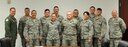 Airmen from the 931st Civil Engineer Squadron were recognized by Col. Mark S. Larson, 931st Air Refueling Wing commander, for their work on renovations to the 931 ARW Main Conference Room April 2, 2017, McConnell Air Force Base, Kan. The offices were renovated as part of the expansion of the 931 ARW, on behalf of the 22nd Air Refueling Wing. The renovations, which began last month, will enable Wing leadership to better coordinate with their 22 ARW mission partners, increasing overall mission effectiveness. It will also allow Building 1 to function not just as headquarters to the 22 ARW, but to the base as a whole. (U.S Air Force photo by Capt. Craig Van Praag)
