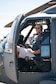 A participant smiles inside the pilot seat of an HH-60G Pave Hawk during the Melbourne Air &amp; Space Show April 1, 2017, at Melbourne, Fla. Airmen from the 920th Rescue Wing displayed the helicopter and equipment used to accomplish the combat search-and-rescue mission. The airshow attracted nearly 200,000 participants and showcased both military and civilian aircraft. (U.S. Air Force photo/Staff Sgt. Jared Trimarchi)