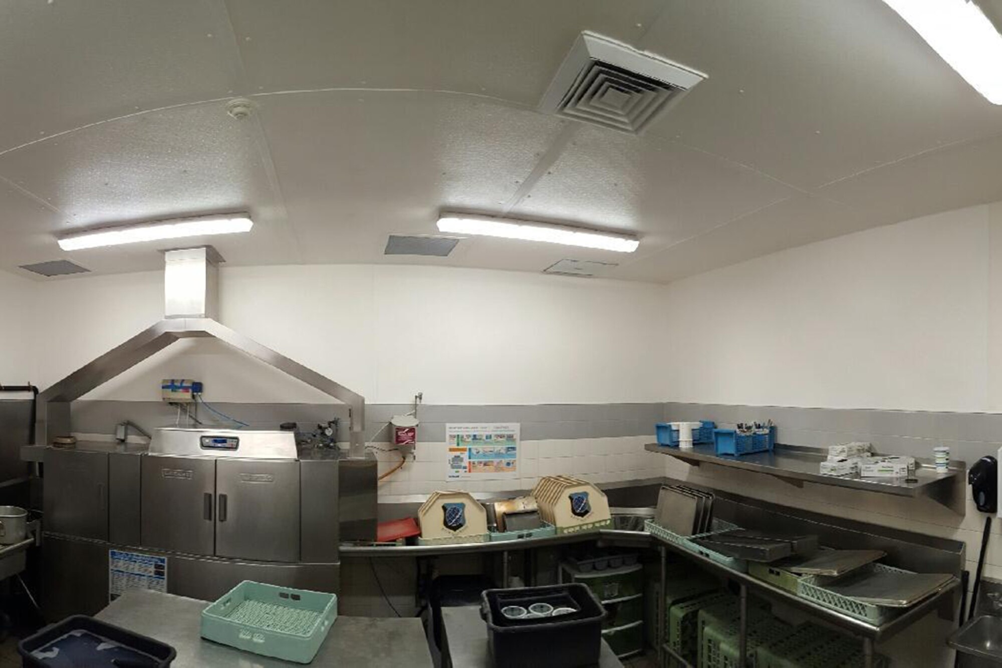The Ross Mission Essential Feeding Facility underwent a renovation project led by the 92nd Civil Engineer Squadron, saving the Air Force $83,000 in paper goods and construction materials. The Ross MEFF supports the Air Force’s premier Survival, Evasion, Resistance and Escape school, serving more than 32,000 people on a monthly basis. (Courtesy photo)