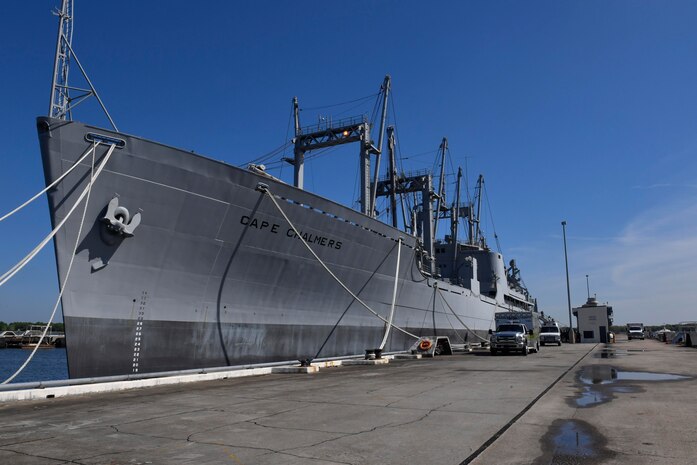 Members of the Center for Disease Control, South Carolina Department of Health and Environmental Control and Medical University of South Carolina participate in a communicable disease exercise at the Federal Law Enforcement compound April 4, 2017. The exercise, the first of its kind in Charleston, S.C., tested communication procedures and the integration of federal, state, local and private industry partners while analyzing response capabilities if an infected person needed to be transported from a vessel to the Port of Charleston. 