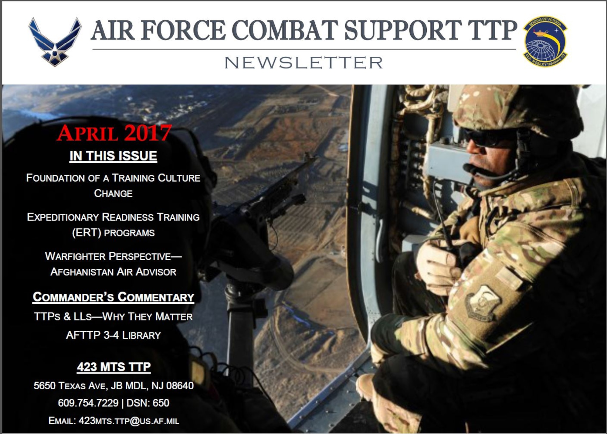 423d MTS TTP Newsletter