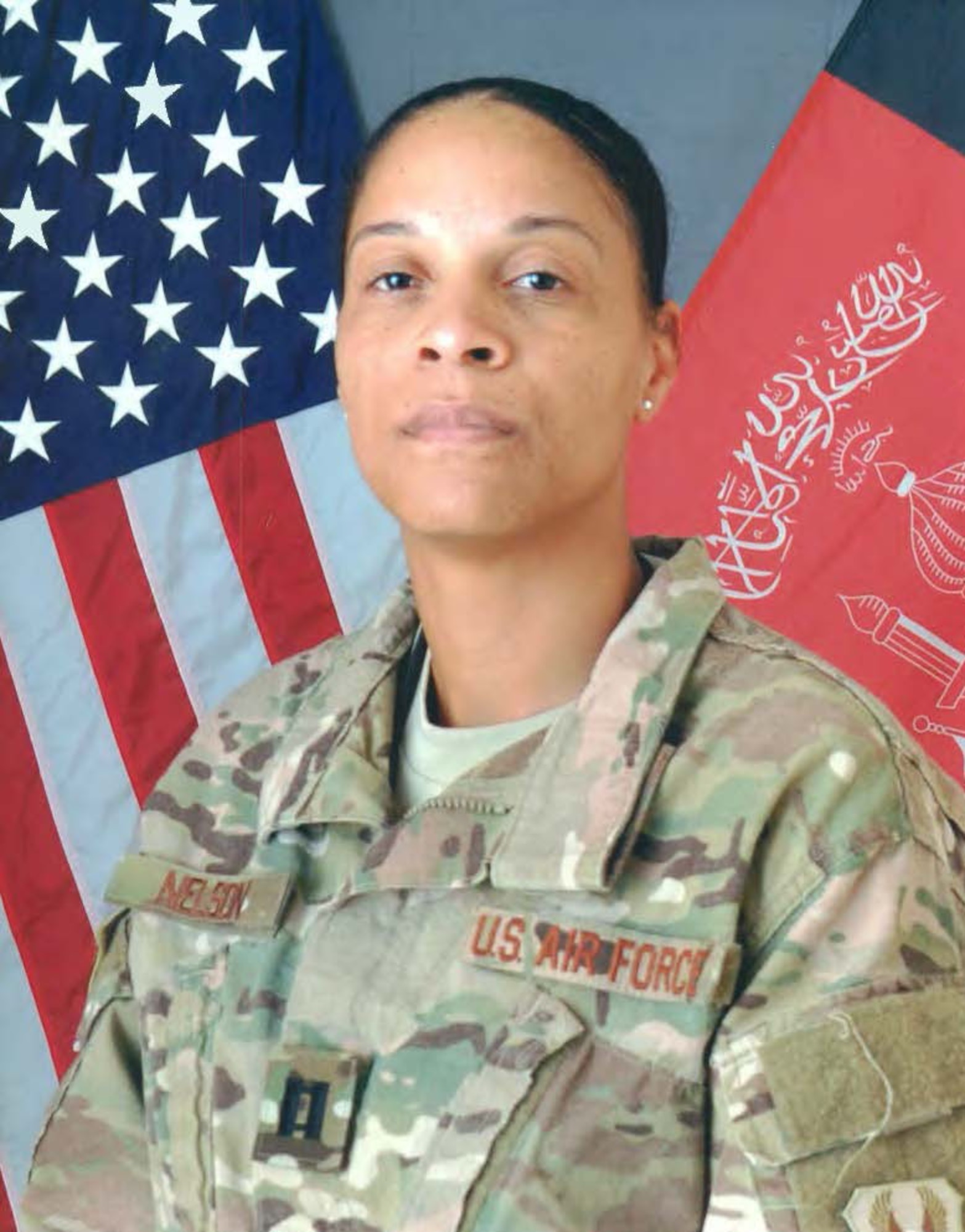 Captain Octavia Nelson, 69th Aerial Port Squadron officer-in-charge, is the Air Force Reserve Command 2016 Outstanding Logistics Company Grade Officer of the Year. While deployed to Bagram Air Force Base, Afghanistan, Nelson originally worked as the officer-in-charge of the Central Command Material Recovery Element and was responsible for teams that assisted in redeploying units back to the United States. (Courtesy Photo)
