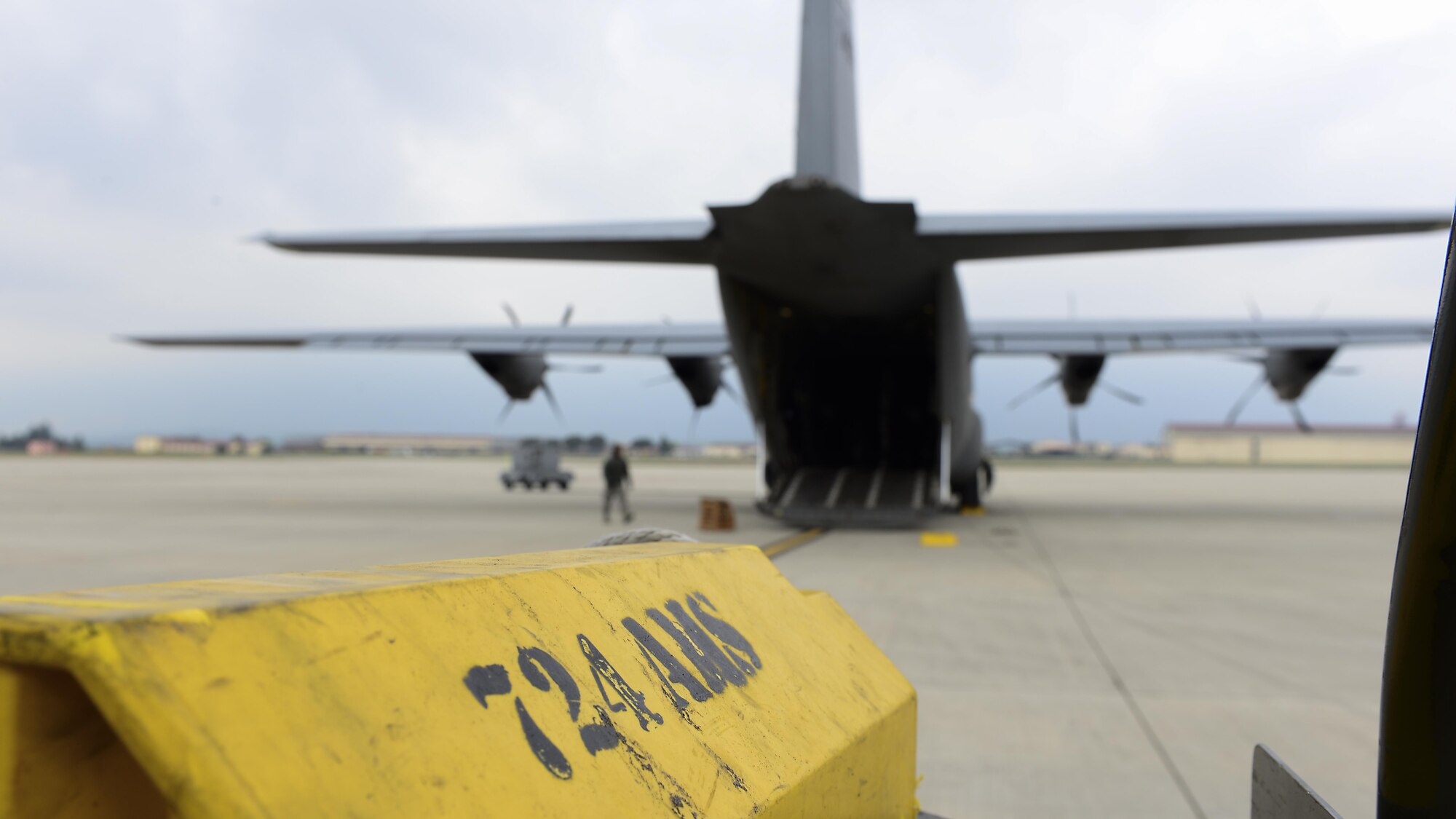 The 724th Air Mobility Squadron, a tenant unit at Aviano Air Base, Italy, earned the 2016 Air Force Small Terminal of the Year award.  The squadron captured the award for excellence in its capability to send aircraft all over the world in a moment’s notice.  (U.S. Air Force photo by Airman 1st Class Ryan Brooks)