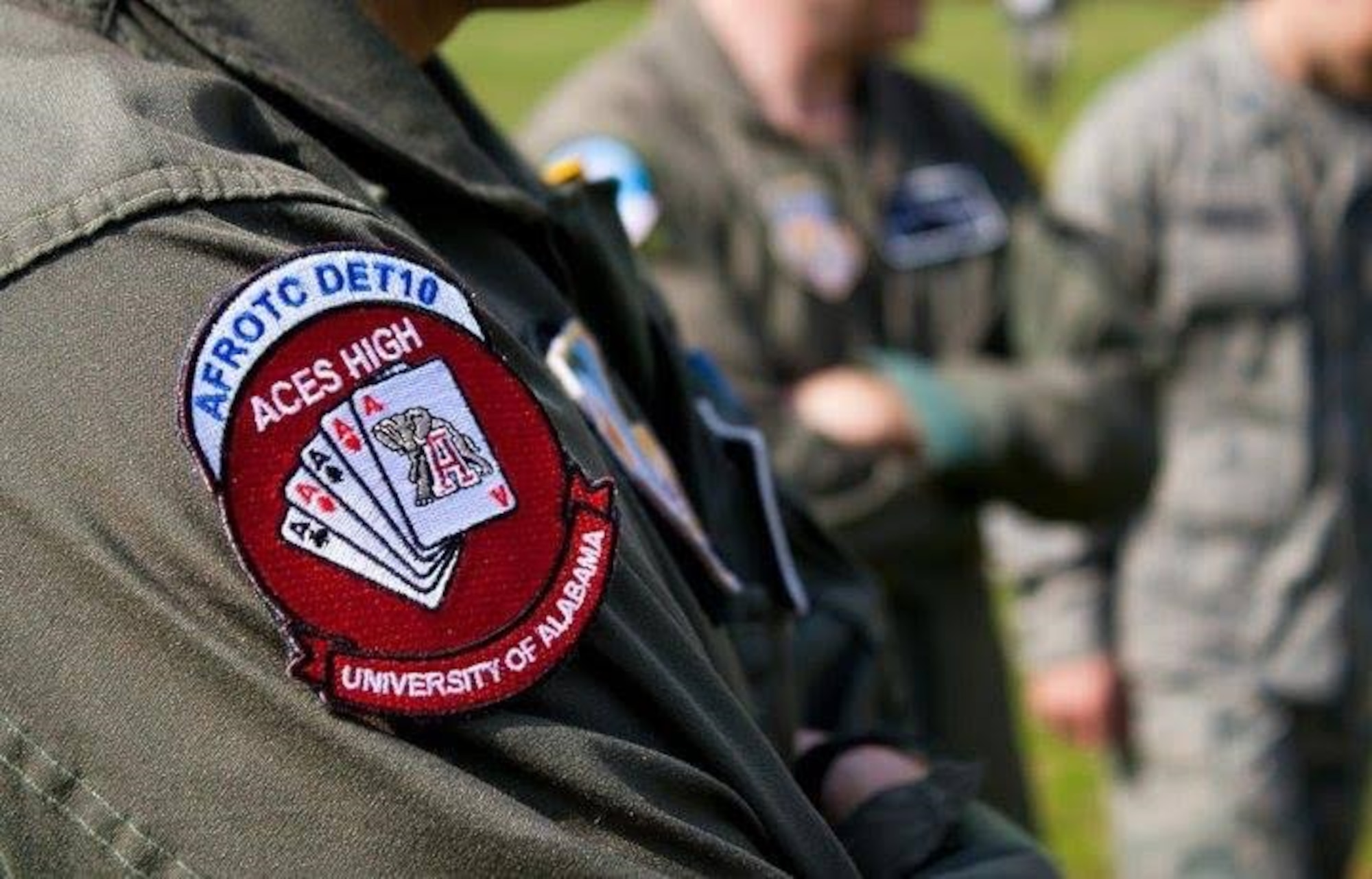 Cadets from Air Force Reserve Officer Training Corps Detachment 010, University of Alabama, hosted their Spring 2017 Dining Out at the Hotel Capstone in Tuscaloosa, Ala., April 6, 2017. The guest speaker was Col. Nathan Green, commander of Air Force Special Operations Air Warfare Center, Hurlburt Field, Fla., and a 1994 graduate of the program. (Courtesy photo)