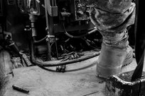Expended shell casings fall into a Humvee from the gunner position during a firing exercise as part of Operation Cold Steel at Fort McCoy, Wis., on April 02, 2017. Operation Cold Steel is the U.S. Army Reserve’s crew-served weapons qualification and validation exercise to ensure that America’s Army Reserve units and Soldiers are trained and ready to deploy on short-notice and bring combat-ready, lethal firepower in support of the Army and our joint partners anywhere in the world. (U.S. Army Reserve photo by Spc. Jeremiah Woods, 358th Public Affairs Detachment / Released)