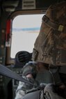 US Army Spc. Jessica Taylor, a civil affairs specialist with the 364th Civil Affairs Brigade, 351st Civil Affairs Command, maneuvers a Humvee during a firing exercise as part of Operation Cold Steel at Fort McCoy, Wis., on April 02, 2017. The 351st CACOM is responsible for strategic operations through tactical civil affairs support across the U.S. Pacific Command area of responsibility. Operation Cold Steel is the U.S. Army Reserve’s crew-served weapons qualification and validation exercise to ensure that America’s Army Reserve units and Soldiers are trained and ready to deploy on short-notice and bring combat-ready, lethal firepower in support of the Army and our joint partners anywhere in the world. (U.S. Army Reserve photo by Spc. Jeremiah Woods, 358th Public Affairs Detachment / Released)