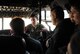 Tech. Sgt. Nicholas Brandt, C-130 Hercules loadmaster assigned to the 731st Airlift Squadron, briefs trainees about C-130 Hercules aircraft capabilities Apr. 2, 2017, at Peterson Air Force Base, Colo. The trainees are in the 302nd Airlift Wing and 310th Space Wing Development and Training Flight. The purpose of D&TF is to prepare trainees for basic training, technical school, and an Air Force Reserve career. “The goal is to get our trainees on a C-130 Hercules tour every four months,” said Tech. Sgt. Jemario Patterson, 302nd AW D&TF program coordinator. “We tour other 302nd AW squadrons so trainees can learn the mission of each unit and see reservists in action.” (U.S. Air Force photo/Staff Sgt. Amber Sorsek)