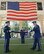 Maj. Gen. Eugene Haase, vice commander of Air Force Special Operations Command, watches two honor guardsmen fold his flag during his retirement ceremony at Hurlburt Field, Fla., April 10, 2017. Haase’s parents had the flag flown over Washington D.C. for him, and presented it to him when he graduated flight training in 1984. (U.S. Air Force photo/Staff Sgt. Melanie Holochwost)