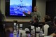 Col. James DeVere, the 302nd Airlift Wing commander, briefs local community leaders on the wing’s mission during the Partners in Leadership visit at Peterson Air Force Base, Colo., March 23, 2017. The program is designed to grow and reinforce existing relations between leaders within the local community and the 302nd AW and to further educate community leaders on the many Air Force Reserve missions performed in the Pikes Peak region. (U.S. Air Force photo/Staff Sgt. Frank Casciotta)