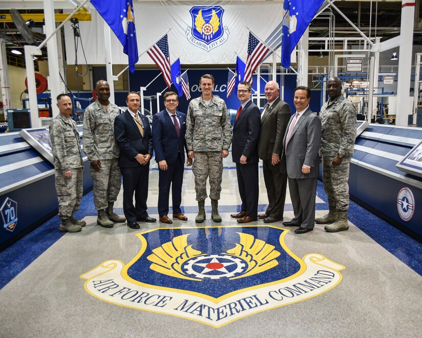 Stately visit > Tinker Air Force Base > Article Display