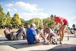 Joint Base San Antonio will have a chance to enjoy free workout sessions, learn tips on how to stay healthy and have a chance to win prizes on Saturday, May 6 from 8 a.m. to 1 p.m. at JBSA-Randolph’s Rambler Fitness Center. This year’s Aerobathon, which is open to all active duty service members, dependents, retirees and Department of Defense cardholders age 16 and older, will feature special guest Ally Davidson, co-founder and co-CEO of Camp Gladiator. 
