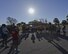 U.S. Air Force Staff Sgt. Cameron Culliver, 325th Security Forces Squadron fleet management NCO in charge, gives members of the Rutherford High School Junior Reserve Officer Training Corps and volunteers of Bataan Death Memorial March instructions for the event path at Tyndall Air Force Base, Fla., March 31, 2017. Rutherford High School JROTC cadets and active duty military members came together to honor the fallen and surviving members of the 1942 Bataan Death March that claimed thousands of lives. (U.S. Air Force photo by Senior Airman Solomon Cook/Released)