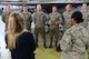 Matt Donovan, U.S. Senate Armed Services Committee major policy director, and his team visit the 52nd Maintenance Squadron to listen to their concerns about the challenges in their unit and the maintainer career field at large, Spangdahlem Air Base, Germany, March 17, 2017. The challenges specified by the Airmen include low manning at the journeyman skill level, extra duty tasks taking Airmen out of their regular responsibilities and the strain of shifts longer than 12 hours. (U.S. Air Force photo by Senior Airman Joshua R. M. Dewberry)