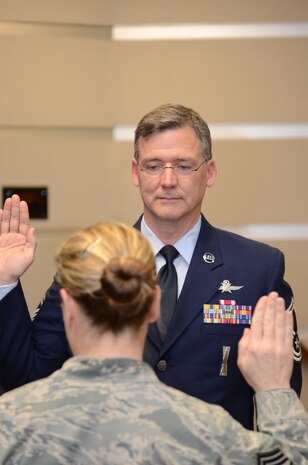 Chief Master Sergeant Houston's Promotion Ceremony