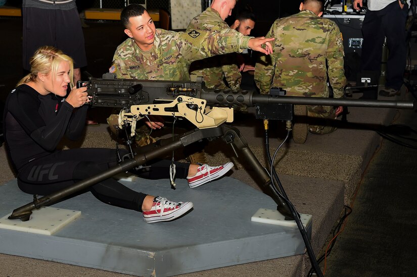 A world away UFC fighter and Soldier reunite > Joint Base LangleyEustis > Article Display