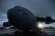 A C-17 Globemaster III waits on the runway April 7 at Travis Air Force Base, Calif. Members of the 21st Airlift Squadron flew to Yakima Training Center, Washington, and completed a joint training mission with the U.S. Army Air Ambulance Detachment to practice loading UH-60 Black Hawk helicopters. The USAAAD unit is part of the 16th Combat Aviation Brigade. (U.S. Air Force photo / 2nd. Lt. Sarah Johnson)
