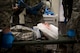 U.S. Air Force Airman 1st Class Joshua Brewer, 18th Operations Support Squadron aircrew flight equipment technician, receives treatment for simulated injuries during a training exercise April 12, 2017, at Kadena Air Base, Japan. The exercise further improved the base’s ability to respond to large-scale disasters and conventional warfare attacks. (U.S. Air Force photo by Senior Airman John Linzmeier)