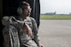 U.S. Air Force Brig. Gen. Barry Cornish, 18th Wing commander, rides in a 33rd Rescue Squadron HH-60 Pave Hawk during an elephant walk show of force April 12, 2017, at Kadena Air Base, Japan. Operating from the largest U.S. installation in the Asia-Pacific region, the 18th Wing defends U.S. and Japanese interests by providing a forward power projection platform with integrated, deployable combat power.  (U.S. Air Force photo by Senior Airman John Linzmeier)