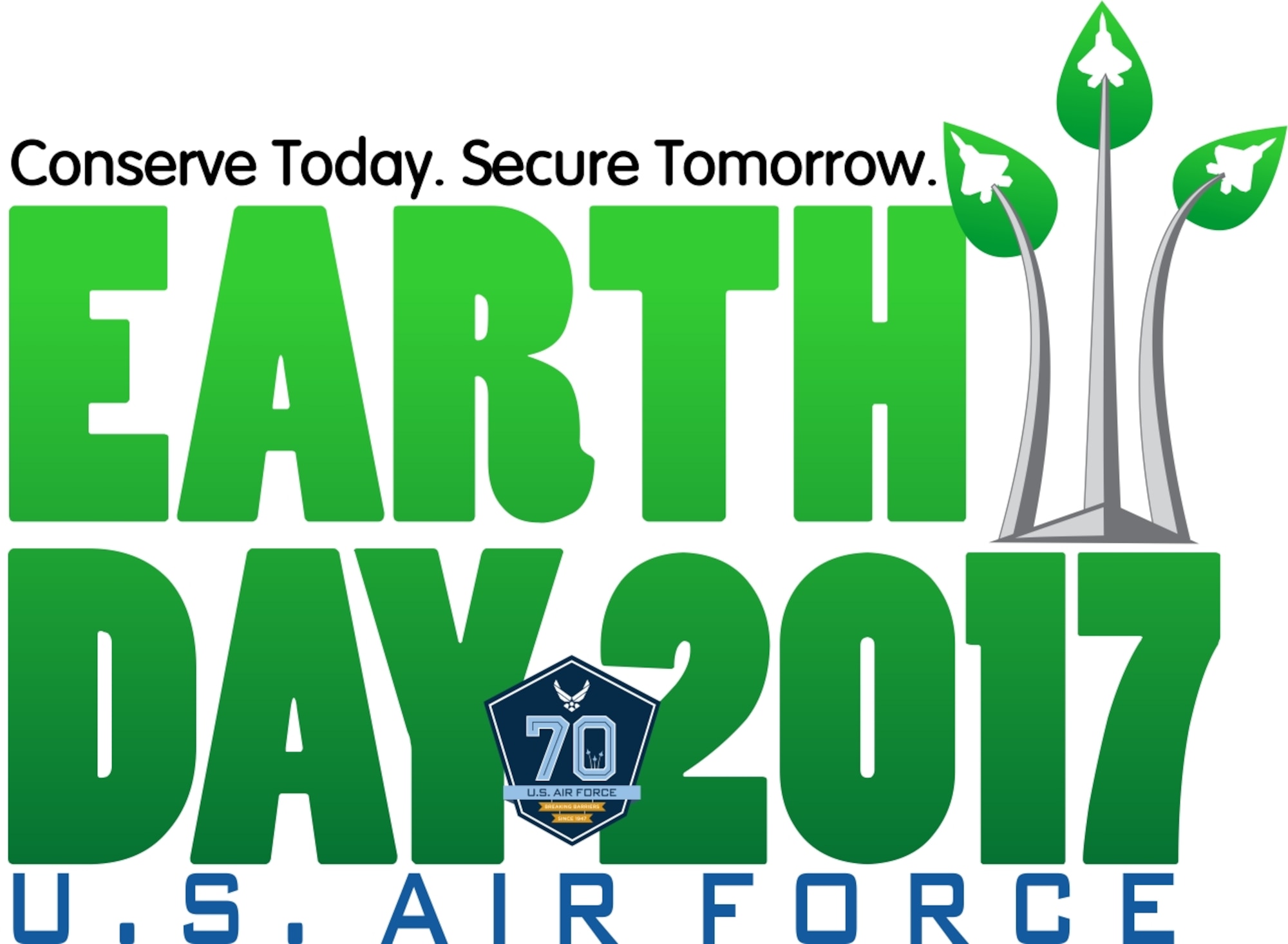 AFCEC 2017 EARTH DAY graphic
