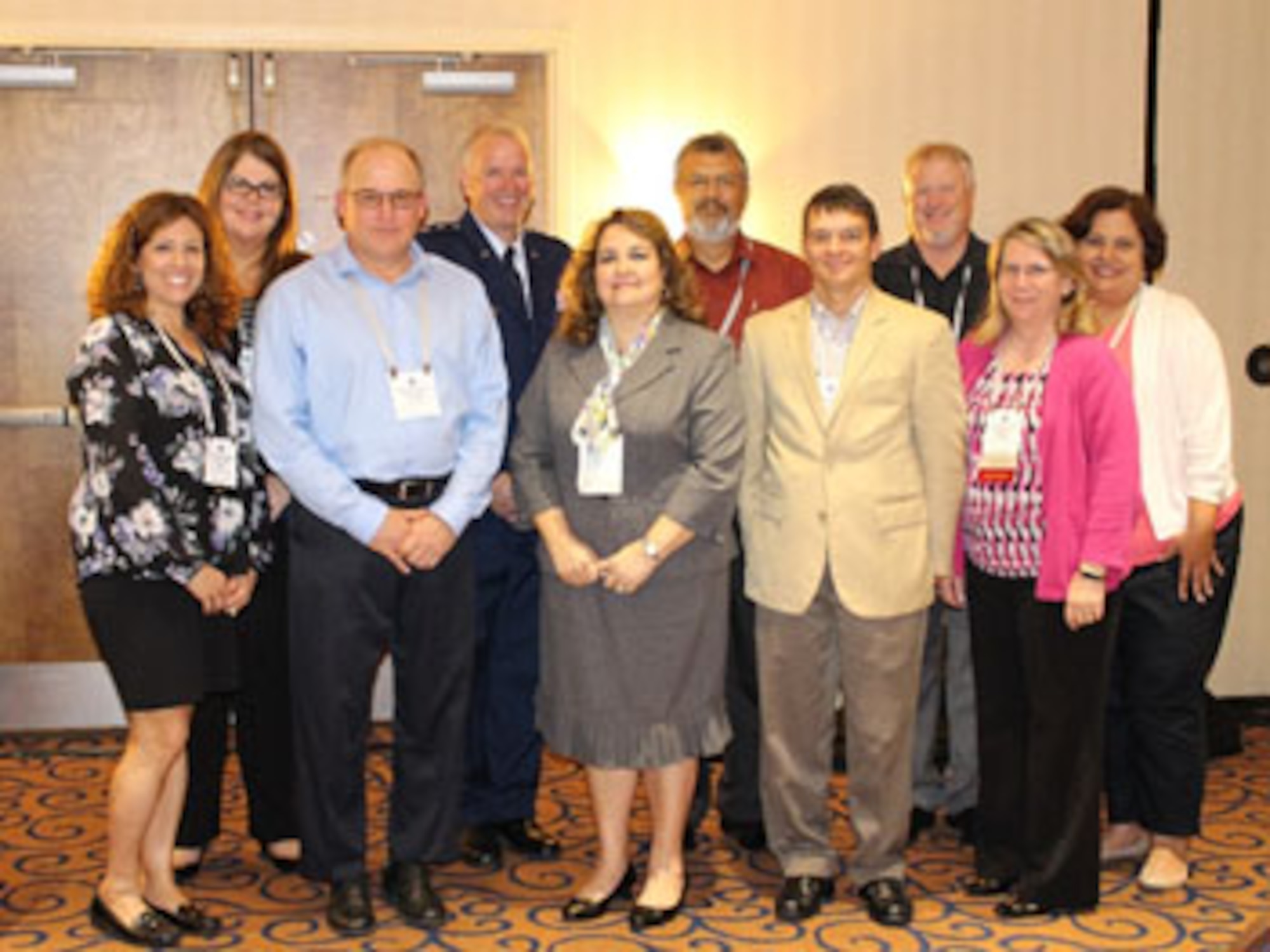 Ten AETC small business professionals attended a workshop where they learned valuable insights about policy changes, legislative updates and numerous topics affecting small business programs, April 3-7, 2017, at the Sheraton Atlanta in Atlanta, Georgia. 