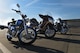 A row of motorcycles sits outside Hoban Hall before the ride during Thunder on the Bayou at Barksdale Air Force Base, La., April 7, 2017. In the fall there will be another bike ride called Cajun Rumble. (U.S. Air Force photo/Airman 1st Class Stuart Bright)