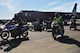 Motorcyclists begin leaving the flightline at Barksdale Air Force Base, La., April 7, 2017. There are two motorcycle rides on base, Thunder on the Bayou during the spring and Cajun Rumble during the fall. (U.S. Air Force photo/Airman 1st Class Stuart Bright)